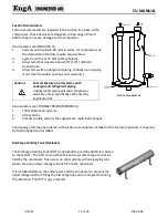 Предварительный просмотр 14 страницы Engineered air EngA CU Series Installation, Operation And Maintenance Manual