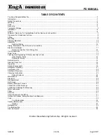 Предварительный просмотр 2 страницы Engineered air PD SERIES Installation, Operation And Maintenance Manual