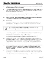 Предварительный просмотр 16 страницы Engineered air PD SERIES Installation, Operation And Maintenance Manual