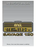 Engl Savage 120 Operating Manual предпросмотр