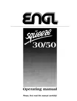 Предварительный просмотр 1 страницы Engl Squeeze 60 Operating Manual