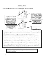 Preview for 14 page of England's Stove Works 15-W03 Installation & Operation Manual