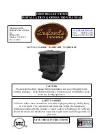 England's Stove Works 25-CBEP Installation & Operation Manual preview