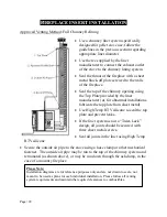 Предварительный просмотр 22 страницы England's Stove Works 25-EP Installation & Operation Manual