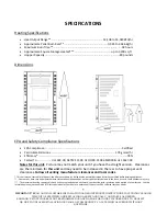 Предварительный просмотр 5 страницы England's Stove Works 25-IP Installation & Operation Manual