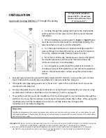 Предварительный просмотр 11 страницы England's Stove Works 25-IP Installation & Operation Manual