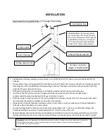 Preview for 12 page of England's Stove Works THE MADISON 15-SSW01 Instructions Manual