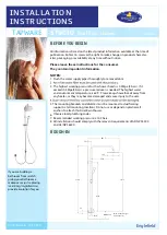 Englefield 5625A Installation Instructions preview