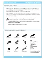 Preview for 2 page of Englefield EVORA Installation Instructions Manual