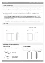 Preview for 2 page of Englefield SAPPHIRE Series Installation Instructions