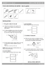 Preview for 3 page of Englefield SAPPHIRE Series Installation Instructions