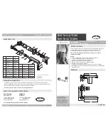 Предварительный просмотр 1 страницы Englefield STUDIO Pin Lever Wall-Mount Basin Mixer Installation Instructions