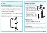 Предварительный просмотр 2 страницы Englefield Tapware Studio II Slide Shower 22980A-CP Installation Instructions