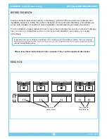 Предварительный просмотр 2 страницы Englefield Valencia Single Drawer Vanity Installation Instructions Manual