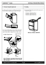 Preview for 6 page of Englefield VALENCIA VANITY Installation Instructions Manual