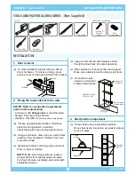 Предварительный просмотр 3 страницы Englefield VALENCIA Installation Instructions