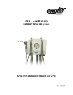 Engler DRILL-AIRE PLUS Instruction Manual предпросмотр