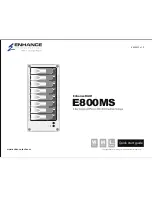 ENHANCE TECHNOLOGY E800MS Quick Start Manual preview