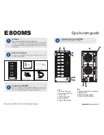 Предварительный просмотр 2 страницы ENHANCE TECHNOLOGY E800MS Quick Start Manual