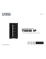 Предварительный просмотр 1 страницы ENHANCE TECHNOLOGY TS800 IP Quick Start Manual