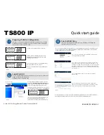 Предварительный просмотр 5 страницы ENHANCE TECHNOLOGY TS800 IP Quick Start Manual