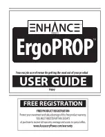 Preview for 1 page of ENHANCE ErgoPROP User Manual