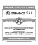 Предварительный просмотр 1 страницы ENHANCE S21 User Manual