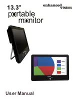 ENHANCED VISION 13.3" Portable Monitor User Manual preview