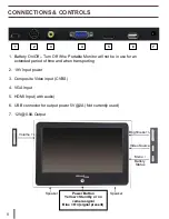 Preview for 8 page of ENHANCED VISION 13.3" Portable Monitor User Manual