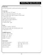 Предварительный просмотр 43 страницы ENHANCED VISION Merlin LCD Plus User Manual