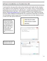 Предварительный просмотр 20 страницы ENHANCED VISION Transformer HD User Manual