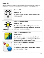 Предварительный просмотр 39 страницы ENHANCED VISION Transformer HD User Manual