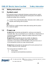 Предварительный просмотр 4 страницы Enigma Care ENB-301 Series Manual
