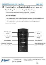 Предварительный просмотр 17 страницы Enigma Care ENB-301 Series Manual