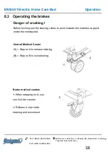 Предварительный просмотр 18 страницы Enigma Care ENB-301 Series Manual