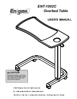 Предварительный просмотр 1 страницы Enigma Care ENT-1002C User Manual