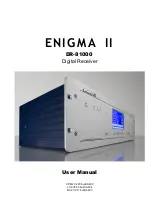 Предварительный просмотр 1 страницы Enigma DR-81000 User Manual