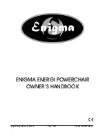 Предварительный просмотр 1 страницы Enigma ENERGI Owner'S Handbook Manual