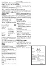 Preview for 2 page of enika ABB 3299-11500 Quick Start Manual