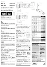 enika Rx2 N Series Manual предпросмотр