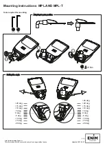 Предварительный просмотр 2 страницы ENIM LIGHTING MPL Mounting Instruction