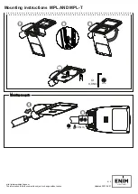 Предварительный просмотр 4 страницы ENIM LIGHTING MPL Mounting Instruction