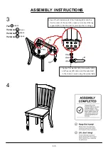 Предварительный просмотр 8 страницы Enitial Lab CM3216SC-2PK Assembly Instructions Manual