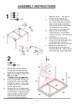 Preview for 6 page of Enitial Lab CM3615T-60 Assembly Instructions Manual