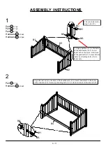 Preview for 8 page of Enitial Lab Furniture of America CM1928 Assembly Instructions Manual