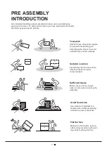 Предварительный просмотр 3 страницы Enitial Lab Furniture of America CM3109T-78 Assembly Instructions Manual