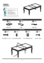 Предварительный просмотр 5 страницы Enitial Lab Furniture of America CM3109T-78 Assembly Instructions Manual