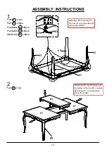 Предварительный просмотр 6 страницы Enitial Lab Furniture of America CM3109T-78 Assembly Instructions Manual