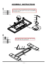 Предварительный просмотр 9 страницы Enitial Lab Furniture of America CM3310T Assembly Instructions Manual