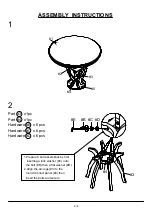 Предварительный просмотр 6 страницы Enitial Lab Furniture of America CM3353RT Assembly Instructions Manual